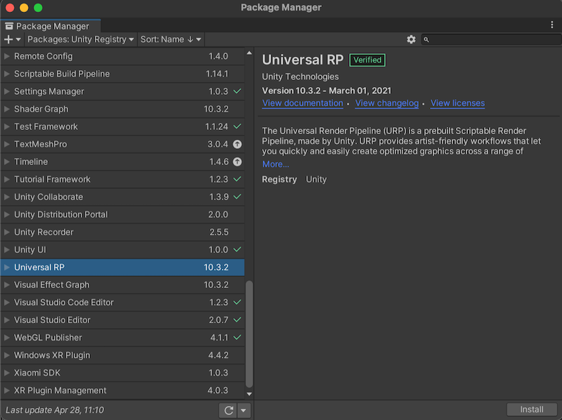 Migrating Unity Shaders To Universal Render Pipeline